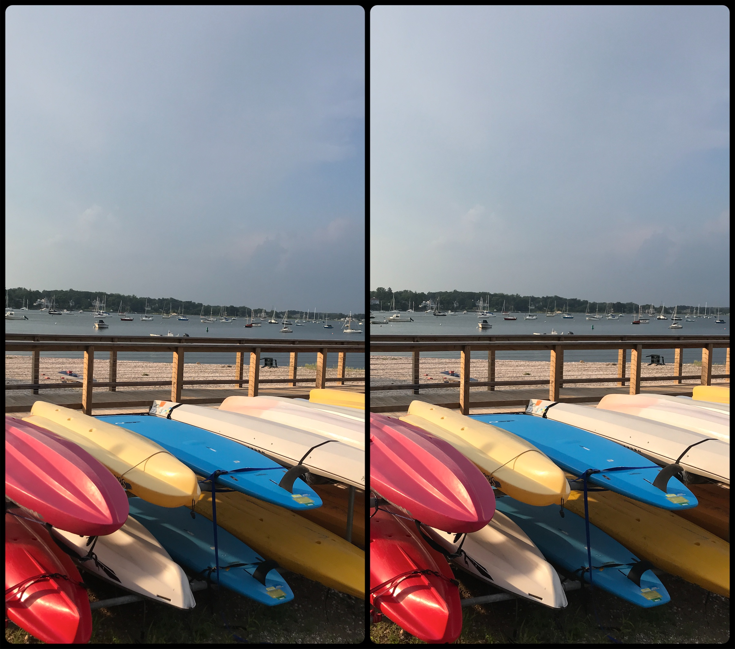 Boats, stereo pair