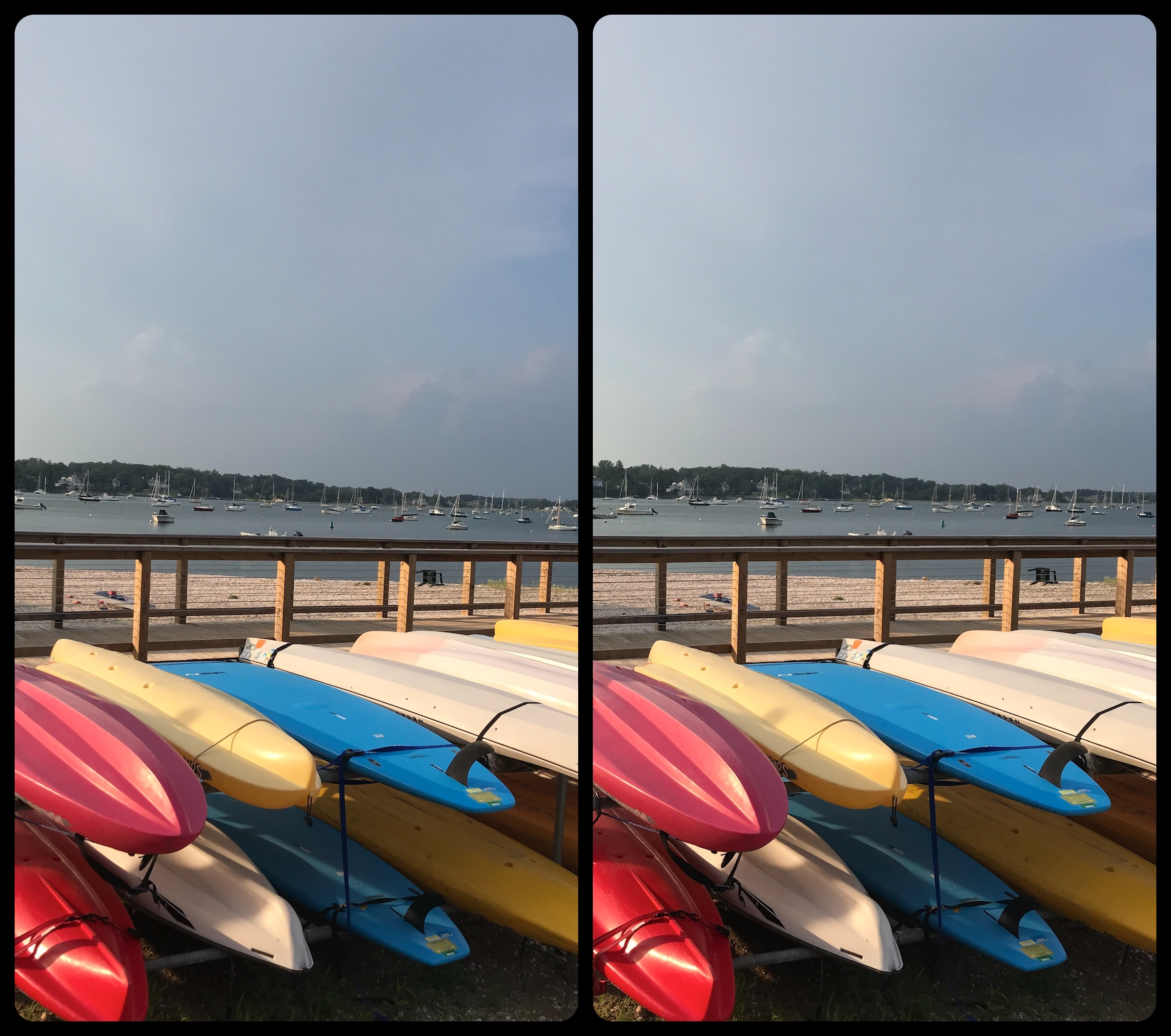 Boats, stereo pair